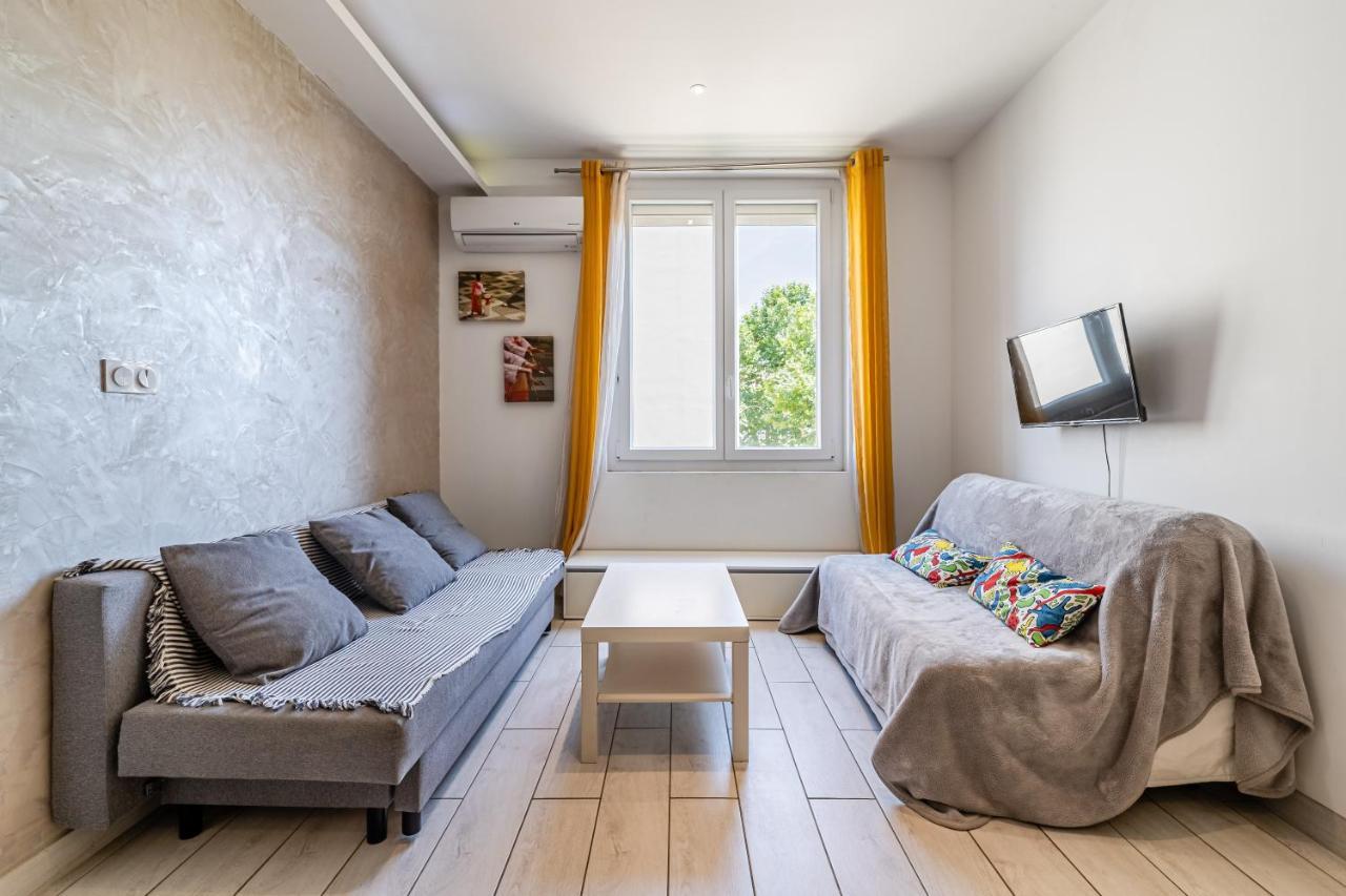 T3 Moderne Et Cosy Au Bord De Mer Marseilles Exterior foto