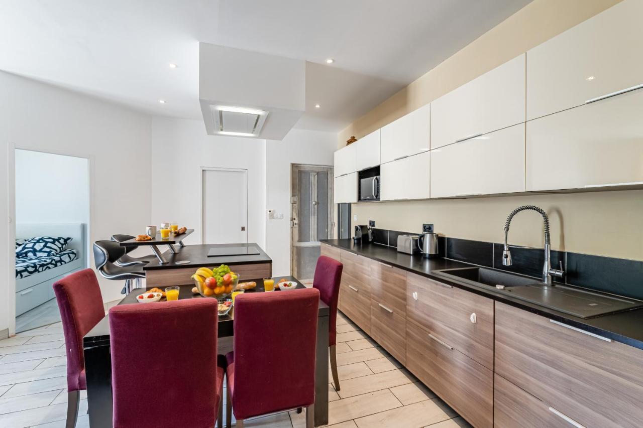 T3 Moderne Et Cosy Au Bord De Mer Marseilles Exterior foto