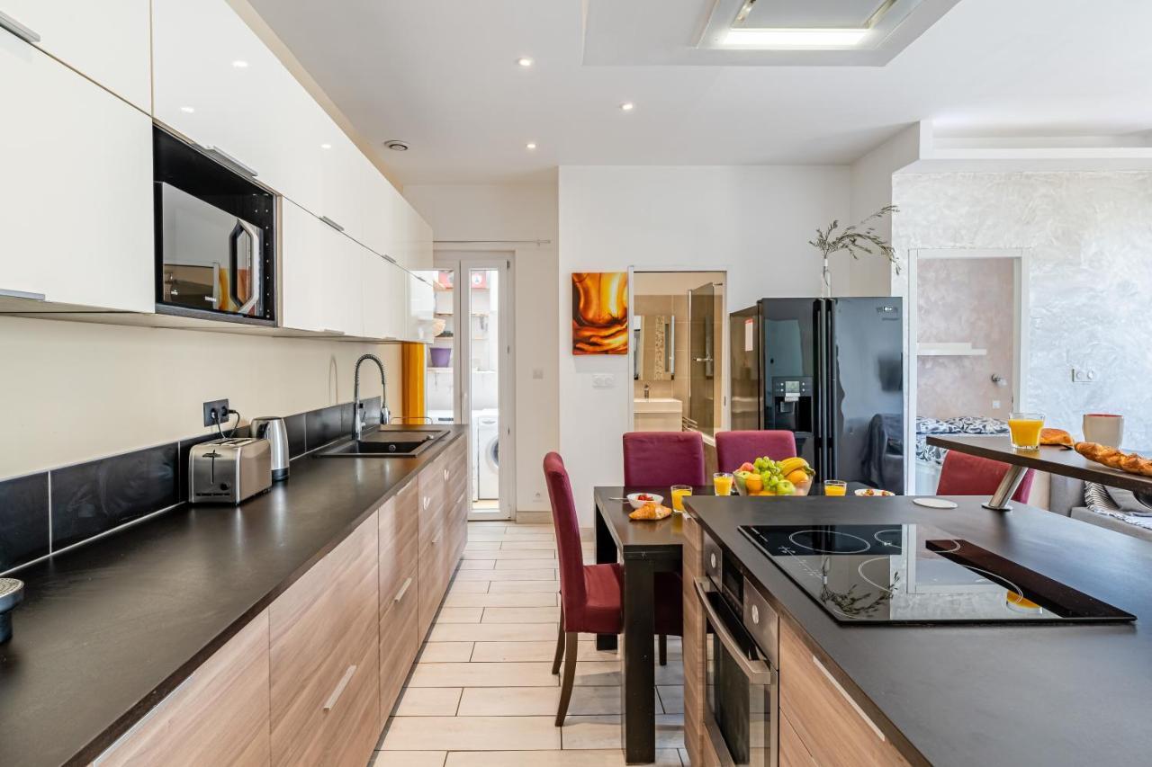 T3 Moderne Et Cosy Au Bord De Mer Marseilles Exterior foto